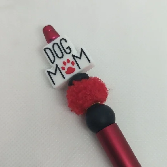 1 Dog Mom Custom Pen - Orange - Picture 5 of 6